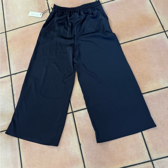Rachel Zoe Midnight Navy Wide-Leg Pants - Picture 1 of 8